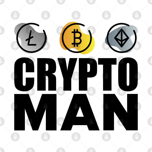 Crypto Man by KC Happy Shop