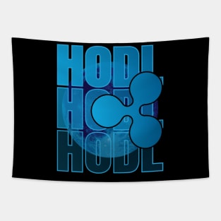 HODL, ripple, XRP, To the moon Tapestry