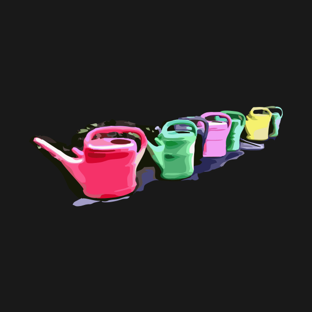 Watering Cans by RosArt100