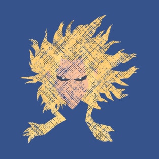 All Might Face True Form Minimalist (Vintage Texture) T-Shirt