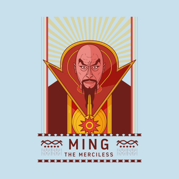 Ming The Merciless - Science Fiction - T-Shirt | TeePublic