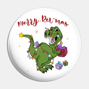Merry rex-mas Pin