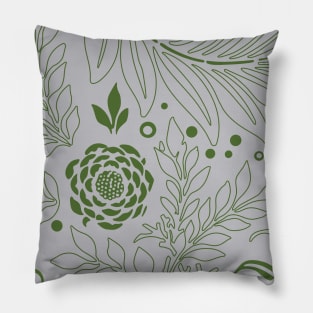 Floral Design 6 Pillow