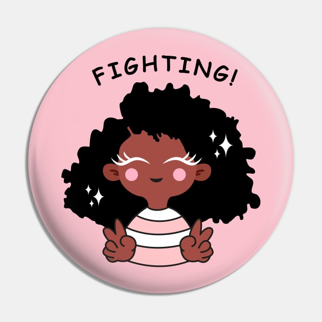 Keep fighting with black girl Pin by Riczdodo