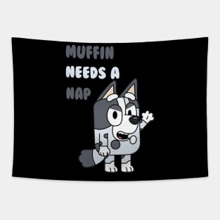 Muffin needs a nap Tapestry