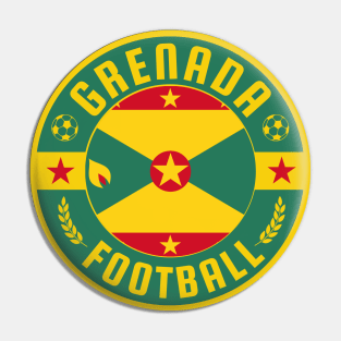 Grenada Football Pin