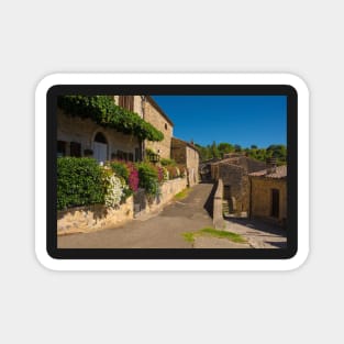 Street in Rocchette di Fazio, Tuscany Magnet