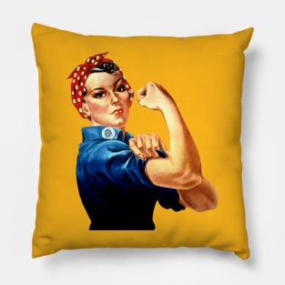 Rosie the Riveter Pillow