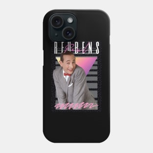 Paul Reubens Retro Style Fan Art Phone Case