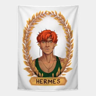 Hermes Greek God Modern Version Greek Mythology Tapestry