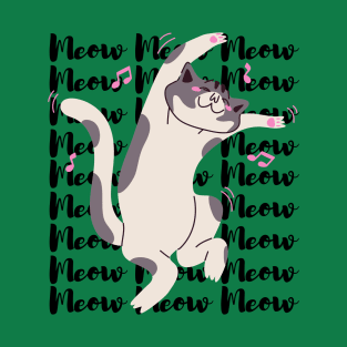 Dancing Cat T-Shirt