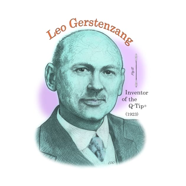 Leo Gerstenzang, Inventor of the Q-Tip by eedeeo