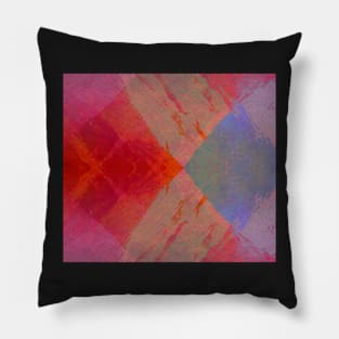 Fire And Ice abstract art original unique Pillow