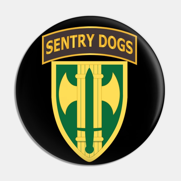 18th MP Brigade - Sentry Dogs Tab wo Txt Pin by twix123844