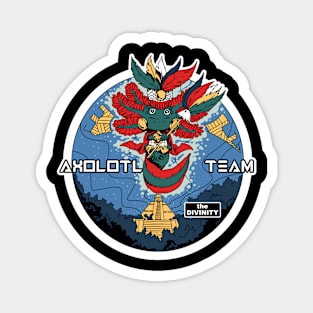 Axolotl Team 4 Magnet