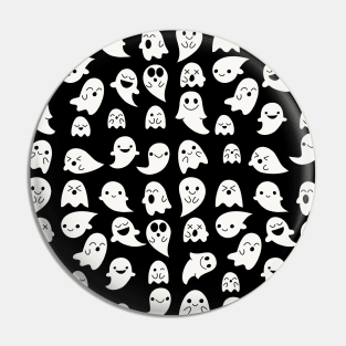 Cute Kawaii Ghost pattern Pin