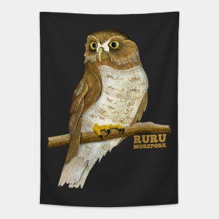 Morepork Ruru NZ Owl Tapestry