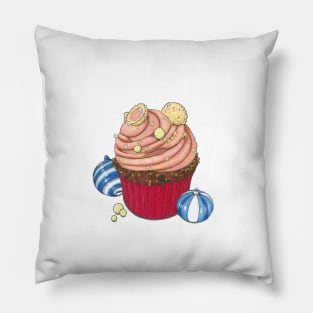 Holydays cupcake Pillow