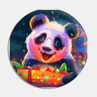 Cute Panda Drawing Pin