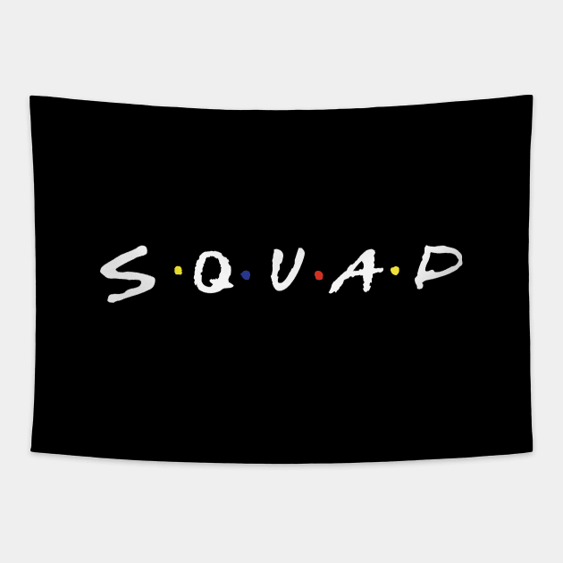 Friend Squad Tapestry by jonah block