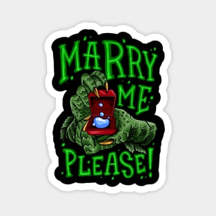 water monster in love Magnet