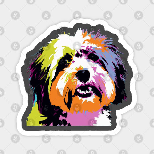 Havanese Pop Art - Dog Lover Gifts Magnet by PawPopArt