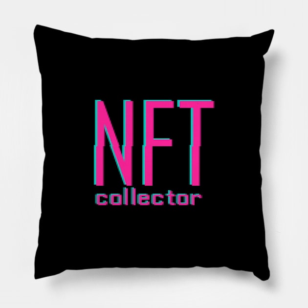 NFT collector Pillow by aphro