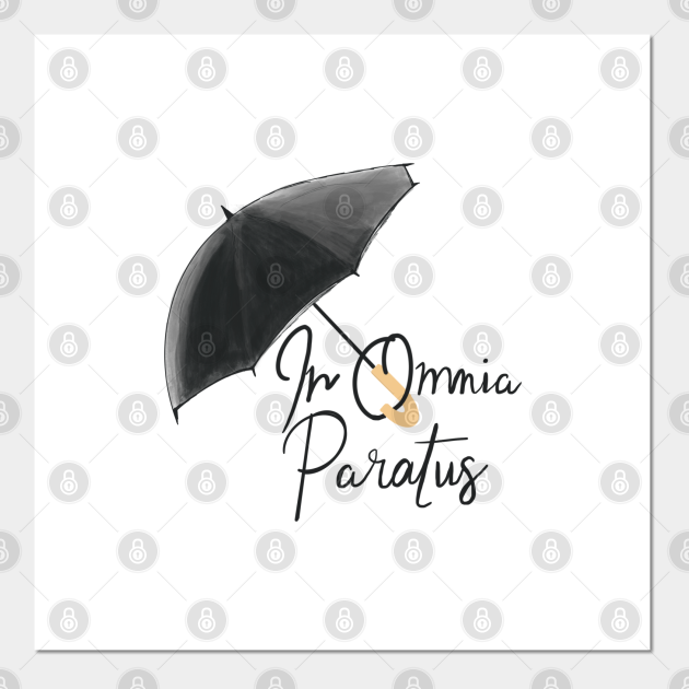 In Omnia Paratus Umbrella Gilmore Girls Posters And Art Prints Teepublic Uk