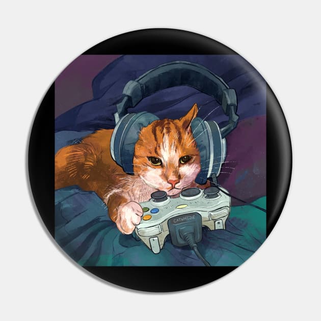 Gamer cat! (Second in the series) Pin by Catwheezie