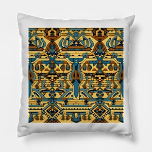 Ancient Egyptian Pattern 24 Pillow