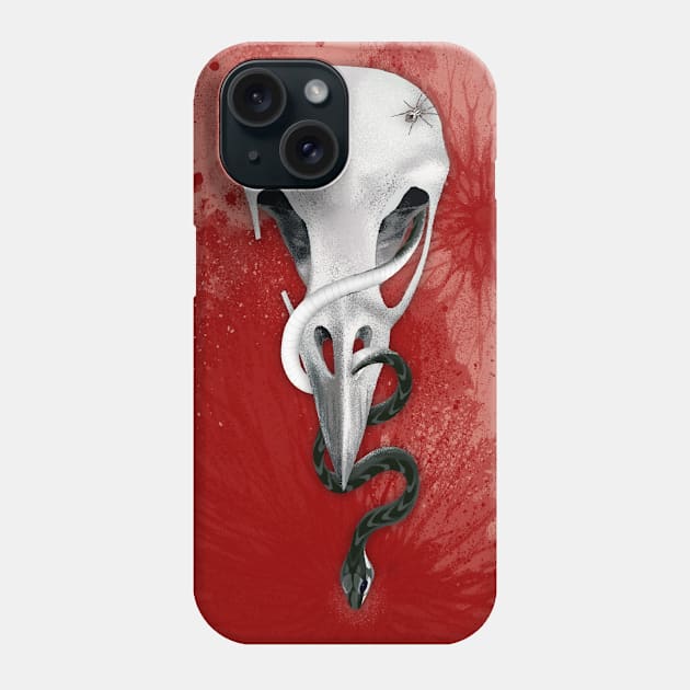 Red Moon Apocalypse Phone Case by Lumos19Studio