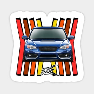 subaru legacy b4 rally blue Magnet