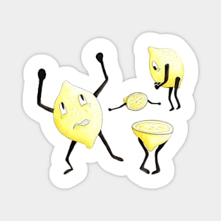 Riot of the lemons Magnet