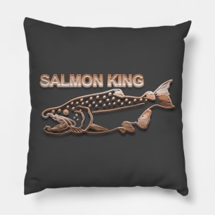 Salmon King Pillow