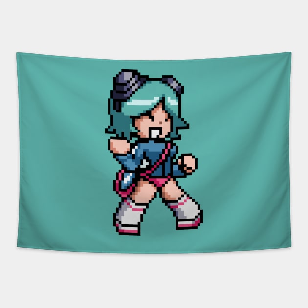 Ramona Flowers Celebration Sprite Tapestry by SpriteGuy95