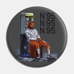 KENDRICK LAMAR Art Design Pin