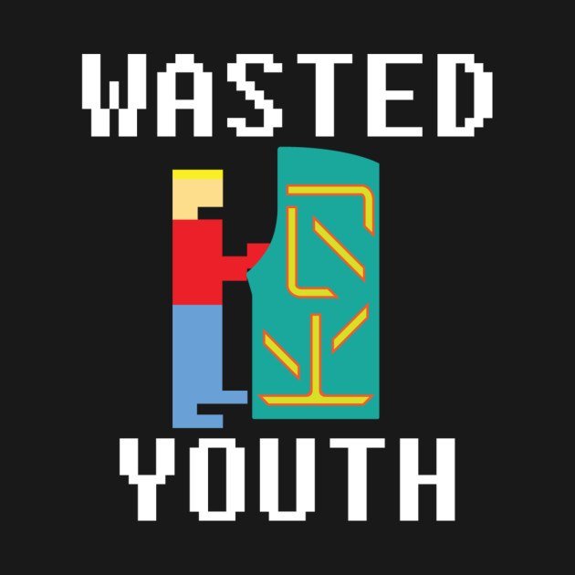 Wasted Youth - Donkey Kong - T-Shirt | TeePublic