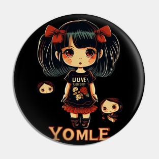 Yomle cute doll Pin