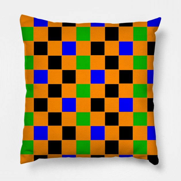 Kente Checkerboard Pillow by tsterling