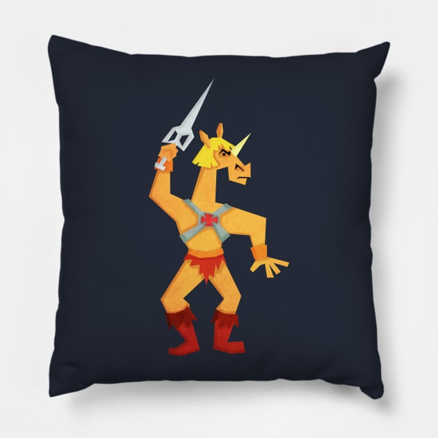He Unicorn Pillow by Thatssounicorny