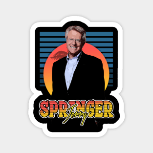 Retro Jerry Springer /// Style Flyer Vintage Magnet