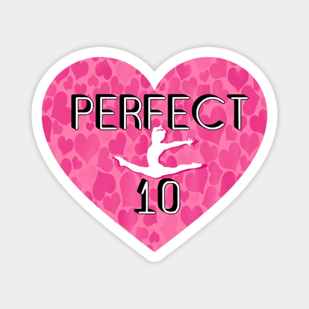 PERFECT 10 | VALENTINES DAY Magnet by jordynslefteyebrow