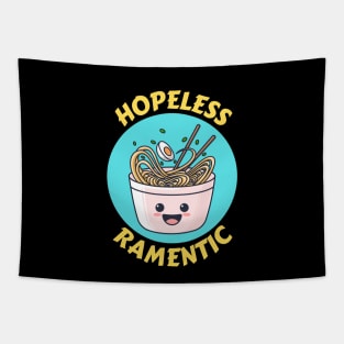 Hopeless Ramentic | Ramen Pun Tapestry