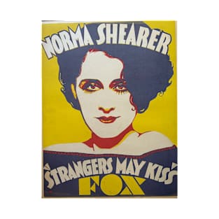 Norma Shearer Strangers May Kiss Trolley Card 1931 T-Shirt