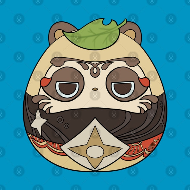 Mujina Daruma by maplefoot