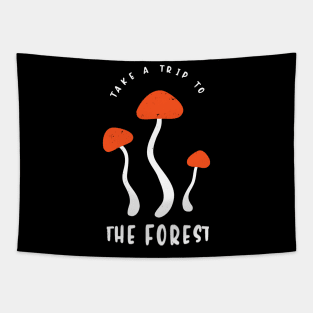 Mushrooms Humor Funny Sayings Mushroom Picker Tapestry