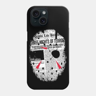 Crystal Lake Bulletin Phone Case