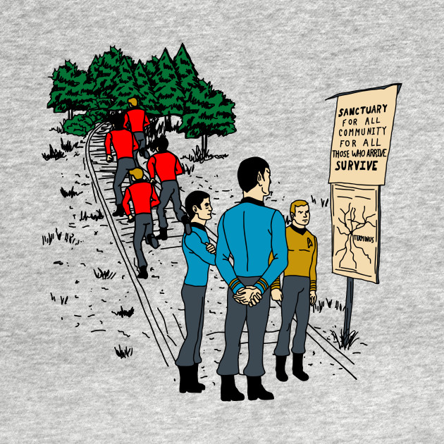 Discover Those Who Arive, Survive - Funny - T-Shirt