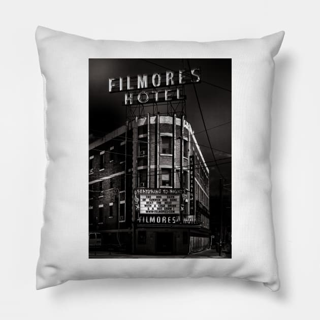 Filmores Hotel No 1 Pillow by learningcurveca