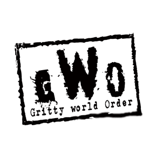 Gritty World Order (Black Design) T-Shirt